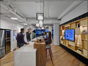 创业公司办公室装修高清效果图