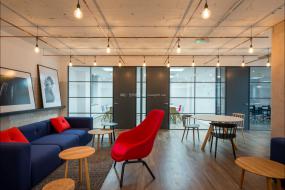 创业公司办公室装饰装修效果图