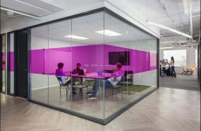 高档电商公司办公室装修图片