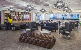 电商公司办公室效果图片