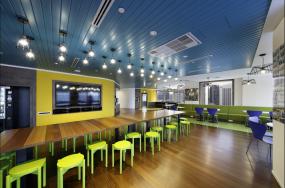 电商公司办公室装修实景图片