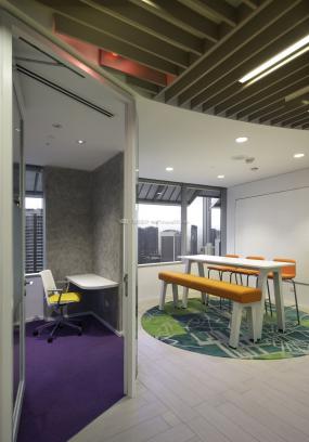 电商公司办公室装修高清效果图