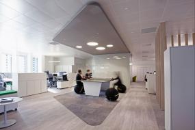 创意公司办公室装修实景图图片