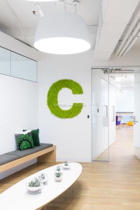 园林公司办公室装修效果图