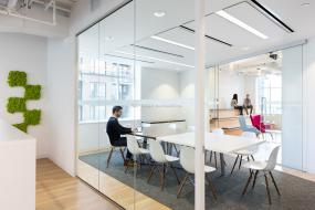 园林公司办公室装修装潢效果图