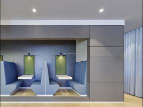 园林公司办公室装修高清效果图