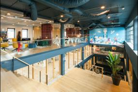 高档物业管理公司办公室装修图片