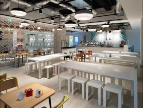 最新网络公司办公室装修图片