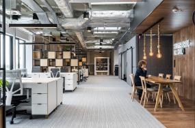 娱乐公司办公室装饰图