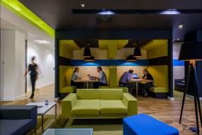 娱乐公司办公室装饰效果图片