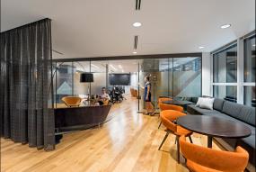 4a公司办公室装修实景图图片