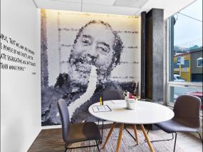 网络科技公司办公室装修效果图