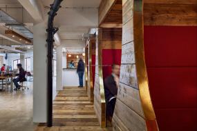 网络科技公司办公室装修高清效果图