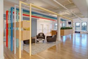 香港公司办公室装潢效果图