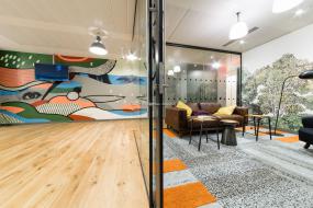 香港公司办公室装修高清效果图