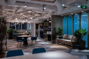 香港公司办公室装修效果图