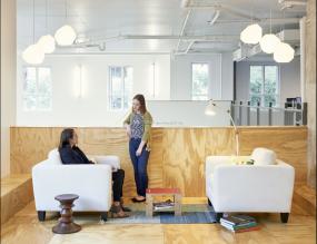 人力资源公司办公室装潢效果图