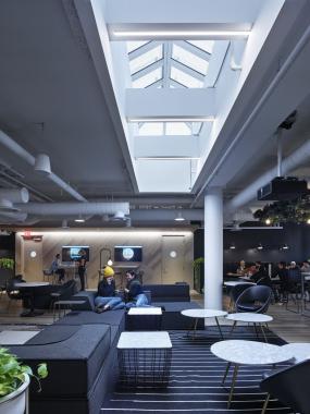 商贸公司办公室装饰效果图