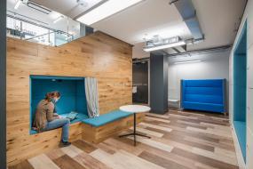 商贸公司办公室设计装修效果图片