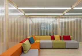 商贸公司办公室装修实物图片