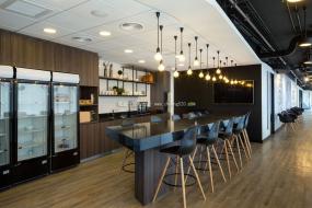 日本公司办公室装修装潢效果图