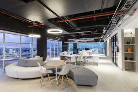 日本公司办公室装饰效果图片