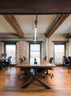 日本公司办公室装潢效果图片