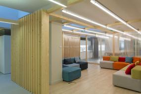 商贸公司办公室装修实景图图片