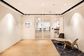 商贸公司办公室装潢设计效果图片