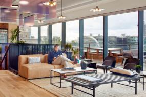 高端中型公司办公室装修图片