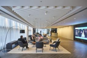 办公室拼花地板装饰装修图片