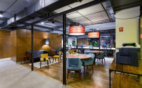 中型公司办公室装饰设计效果图