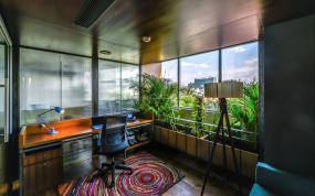 中型公司办公室设计装饰图