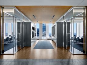 中型公司办公室设计装修效果图