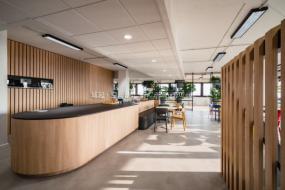 办公室拼花地板装修设计效果图片库