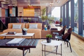 中型公司办公室装饰效果图