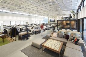 办公室拼花地板设计效果图片