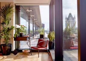 中型公司办公室装潢设计效果图片