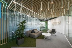 最新办公室拼花地板装饰效果图