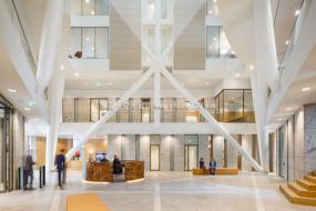 最新办公室拼花地板设计装饰效果图片