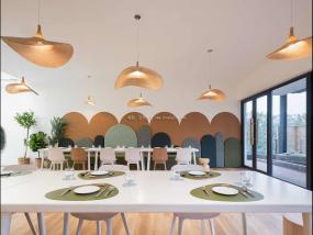 亲子主题餐厅装修高清效果图