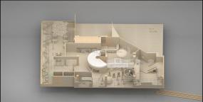 亲子主题餐厅装潢设计效果图片