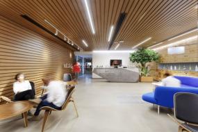 办公室地板拼花装饰装修效果图