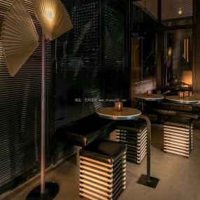 日式主题餐厅装修实物图片