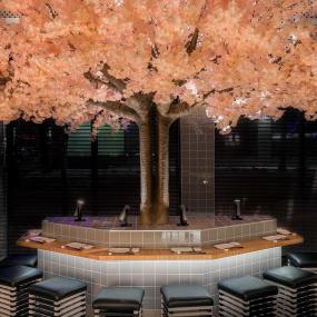 日式主题餐厅装修装潢效果图