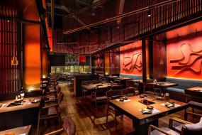 中式主题餐厅设计效果图