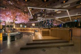 日式主题餐厅装修高清效果图