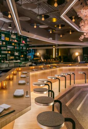 日式主题餐厅装修图片