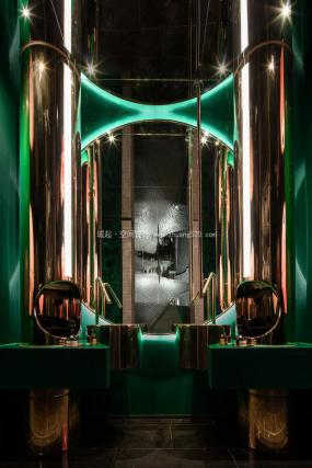 最新中式主题餐厅设计装饰效果图