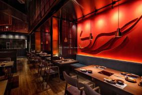 中式主题餐厅设计装潢图片